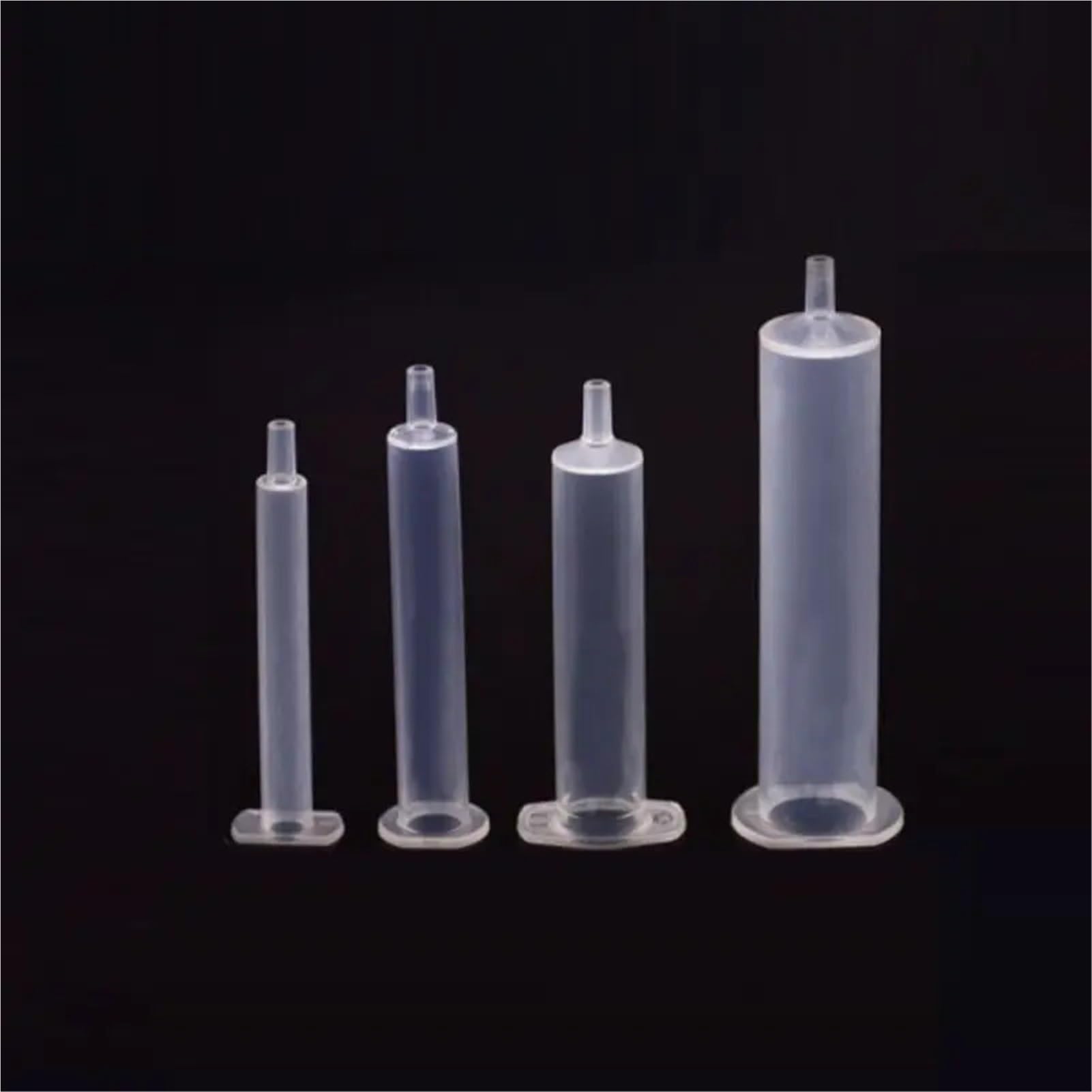 Cartuchos de Columna vacíos, incluidos Tubos vacíos de 1 ml a 12 ml y Fritas for columnas de extracción en Fase sólida SPE, Suministros for experimentos de HPLC de Laboratorio.(60ml)