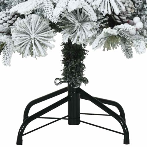 Árbol de Navidad artificial de 150 cm Gecheer en PVC para salones modernos 7