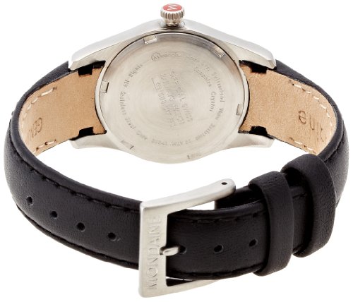 Mondaine Sbb Elegant Wrist Watch (A629.30341.14Sbb) Swiss Made, Black Leather Strap, Stainless Steel Case, Night Glow Effect #TOP1