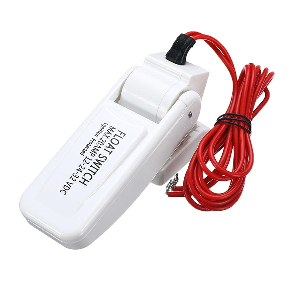 Pompe idrauliche elettriche 110. 0GPH 12 / 24V Pompa dell'acqua del pozzo di sentina sommergibile marino elettrica con interruttore for l'interruttore di controllo automatico della barca Pompe dell'ac