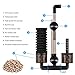 hygger Aquarium Double Sponge Filter, Comes with 2 Spare Sponges (S)