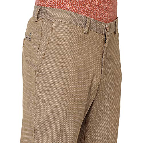 Image of Blackberrys Men's Cotton Slim Fit Casual Trousers