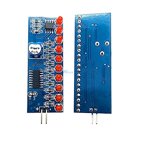 NE555+CD4017 Running LED Flow LED Light Electronic Production Suite DIY Kit