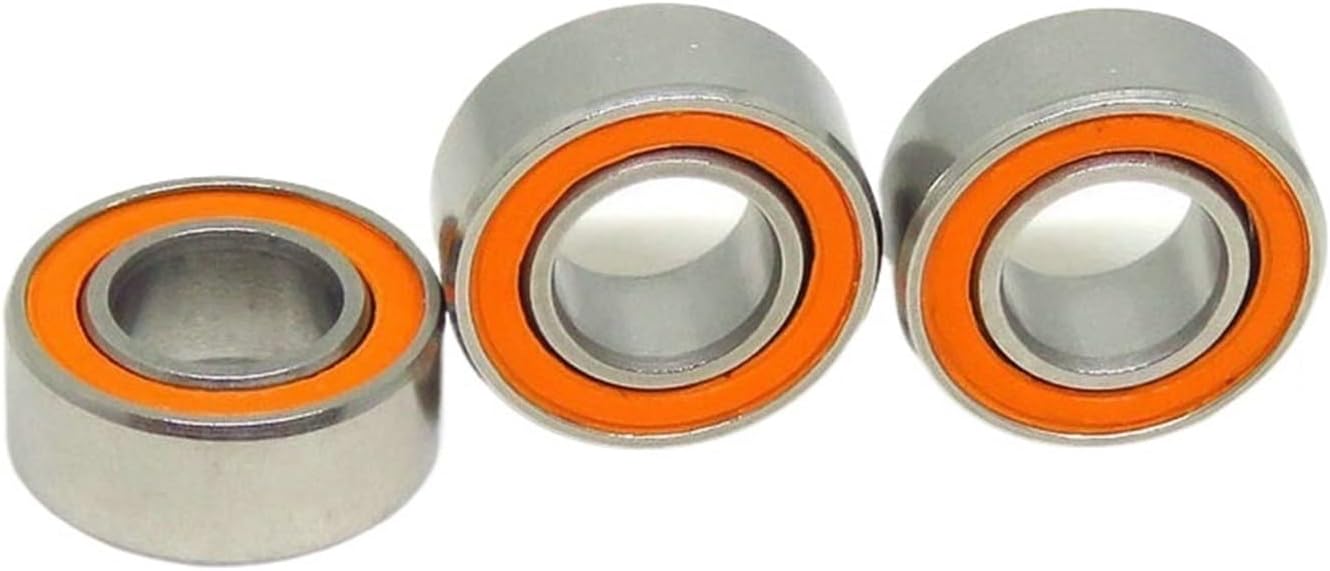 10pcs 4x10x4mm SMR104 2RS Stainless Steel Hybrid Ceramic Ball Fishing Reel Bearing SMR104C 2OS SMR52 SMR74 MR85 SMR103 SMR105(SMR84C-2OS 4x8x3mm)