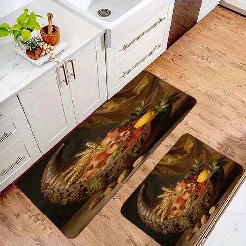 Tapetes de cocina antifatiga y cómodos, alfombras acolchadas para piso Cornucopia 3