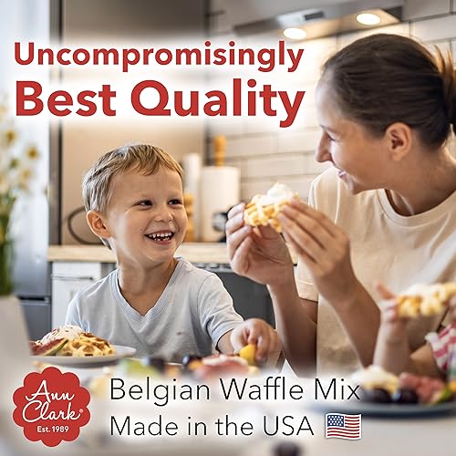 Image of Ann Clark Gourmet Belgian Waffle Mix, 16 oz. (2 Pack)