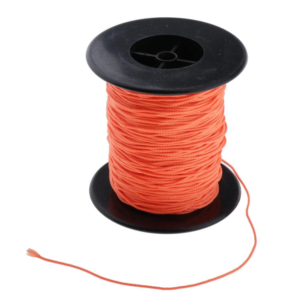 Scuba Diving Reel Line Polyester Unterwasser Rollenseil 83m für Die Tiefsee, Deep Sea, Cave