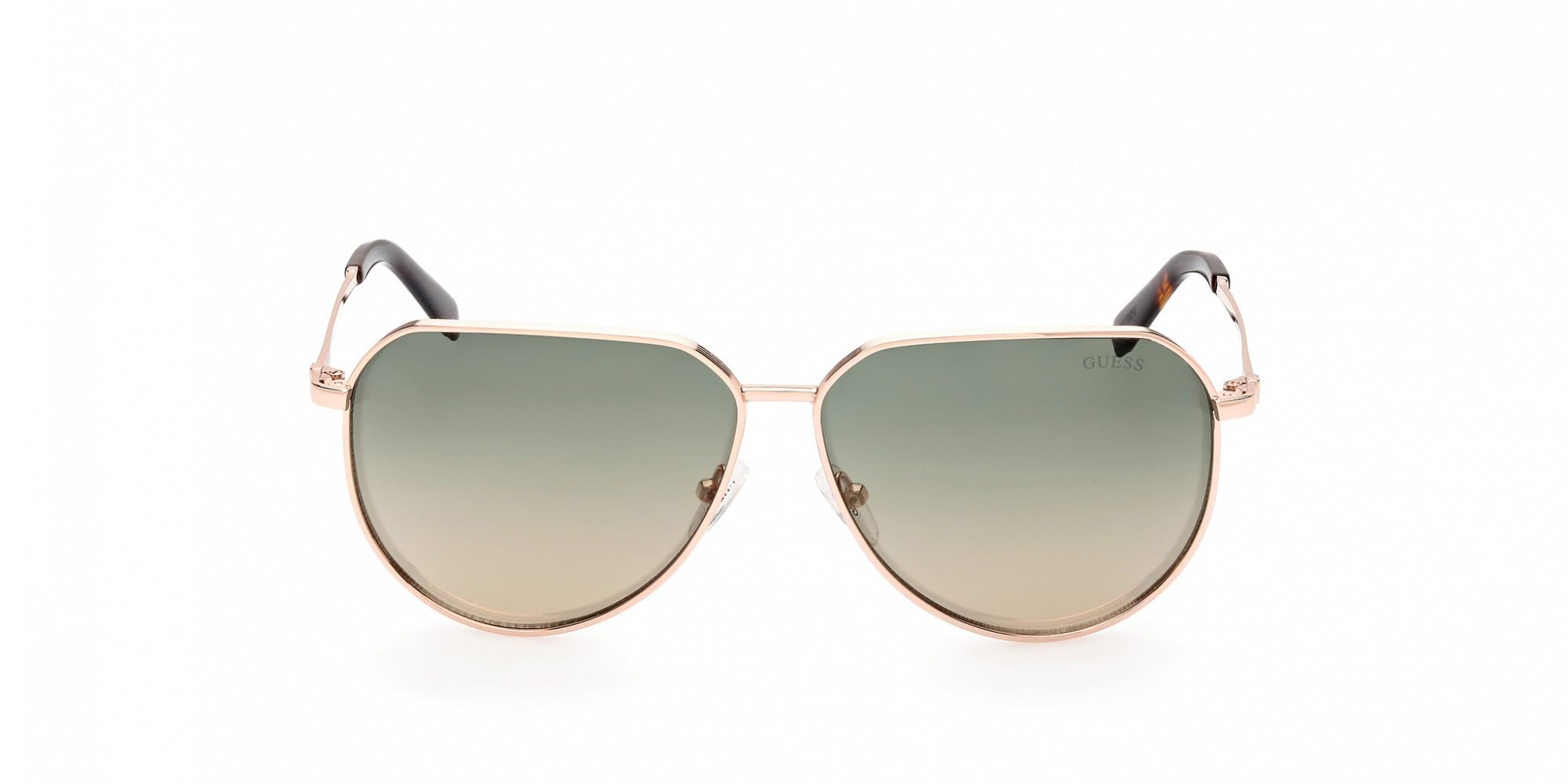 Guess GU00089 Gafas de Sol, Hombres, Shiny Rose Gold (Rosa), Talla única