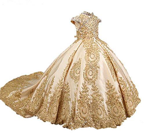 Magicdress Pageant Flower Girl Dress Wedding Lace First Communion Ball Gowns 1232