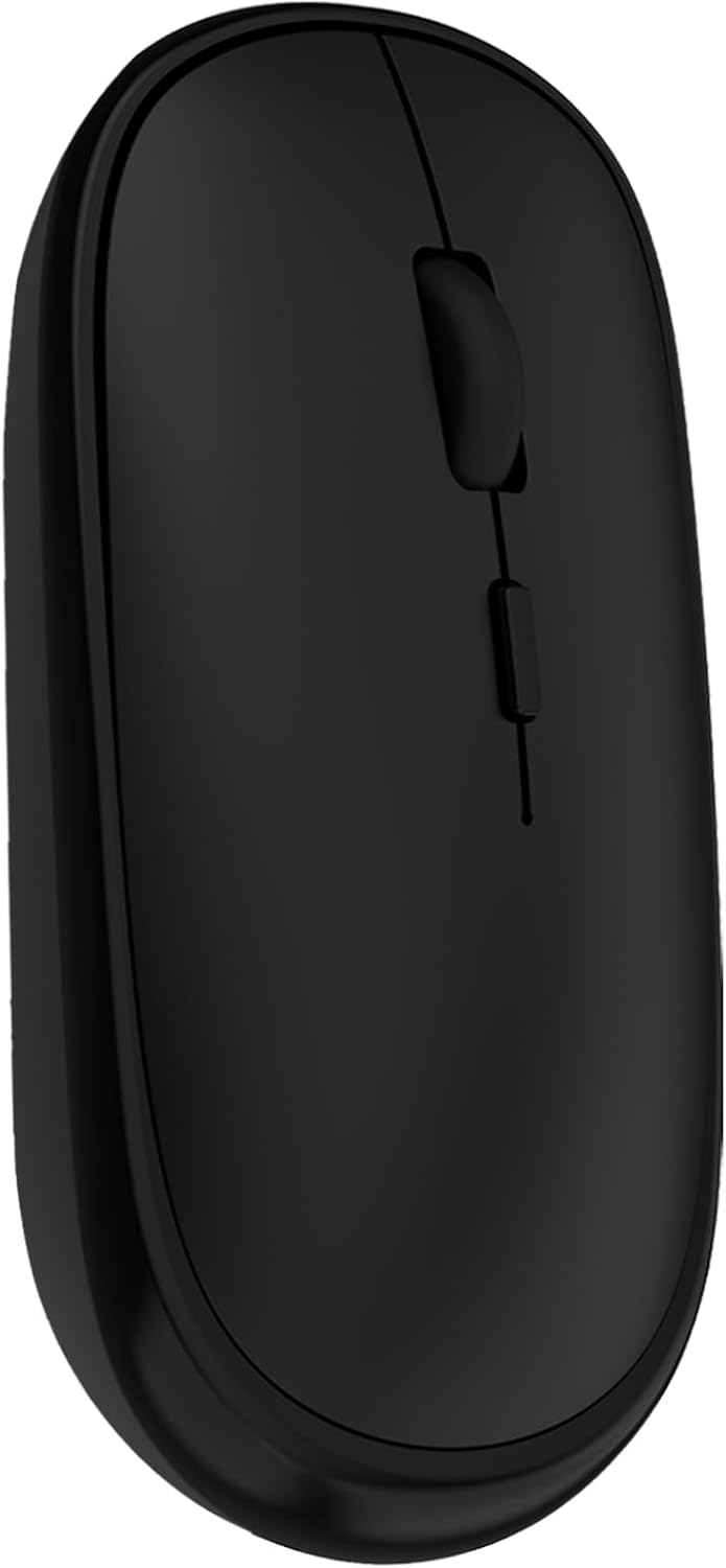 Lille trådløs mus, Slim Mini Travel Mouse, designet til små hænder, bærbare computermus med USB-A-modtager, Quiet Click, 2400 DPI, 2,4GHz trådløs tavse mus til bærbar computer, Chromebook, PC
