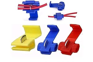 125Pcs Solderless Wire Connector Kit, Insulated Crimp Terminal Block for Electrical Wires 22-10 AWG