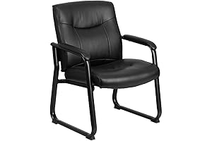 Flash Furniture: Heavy Duty Chair With 500 Lbs Capacity