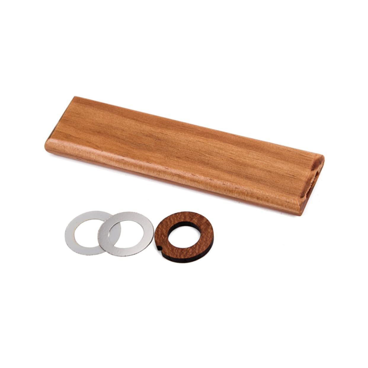TOYANDONA 3pezzi Kazoo Legno Classico Per Adulti Strumento Musicale Educativo Facile Da Suonare Include Membrane Sostituibili Ottimo Per Chitarra e Ukulele Colore Marrone