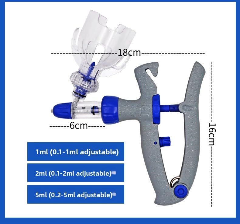 Seringue continue vétérinaire vaccin de volaille mouton cochon 5ml