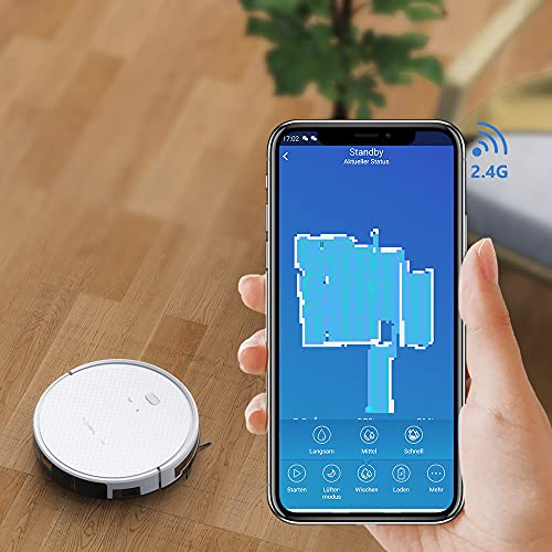 Tesvor-X500-Pro-Robot-Aspirador-2-en-1-con-mopa-extraible-Navegacion-Inteligente-con-giroscopio-Deposito-de-agua-electronico-de-350-ml-Indicador-de-Limpieza-en-Tiempo-Real-Para-Suelos-Lisos