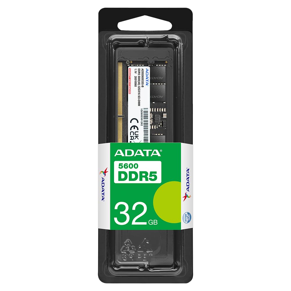 ADATA Premier 32GB 5600MHz U-DIMM DDR5 Desktop Memory