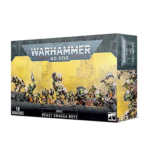 کارگاه بازی Warhammer 40k - Orks Boyz Alpagueurs