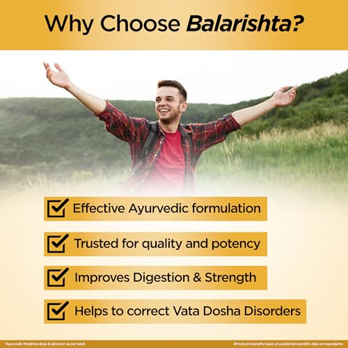Image of Multani Balarishta | Usefull In Stress Relief, Vata Imbalance, Weakness, Nerve Weakness & Rheumatic Disorder | For Joints Pain, Insomnia, Poor Circulation, Constipation, Vata Issues & Arthritic 680 Ml