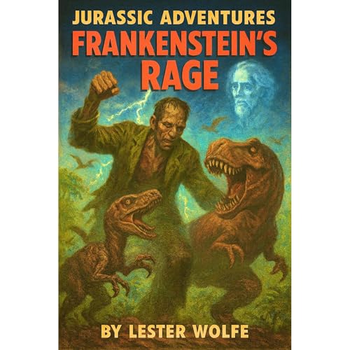 JURASSIC ADVENTURES - Frankenstein's Rage Audiolibro Por Lester Wolfe arte de portada