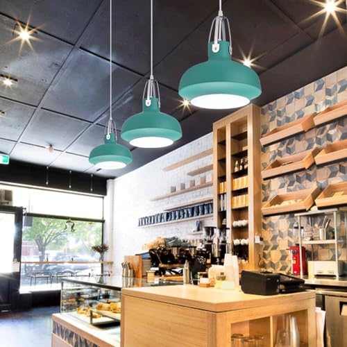 Lampe nordique E27 à suspendre avec structure en fer art créatif