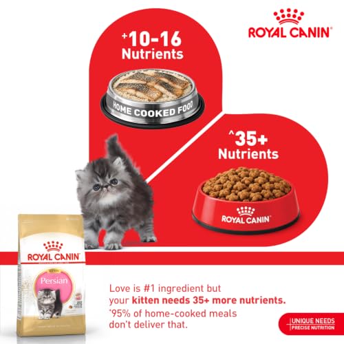 Image of Royal Canin Persian Kitten Food, 1 Kg, Dry Food, Supports Healthy Growth & Long Hair, Digestive Health, and Immunity System