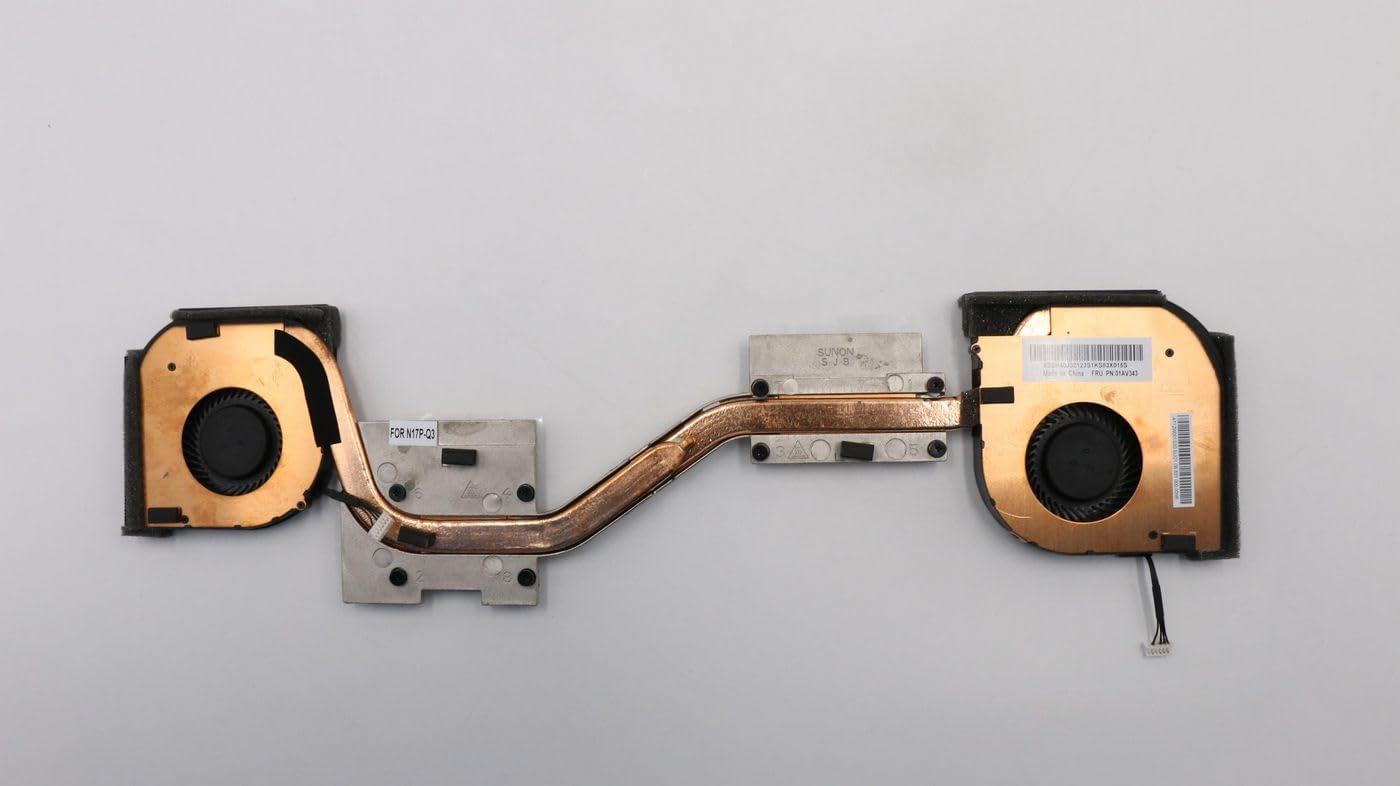 New Genuine Fan for ThinkPad P51 CPU Cooling Fan & Heatsink 01AV343