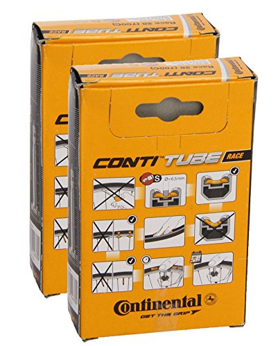 Continental 42mm Presta Valve Tube (2-Pack, 700 x 25-32cc) Slim