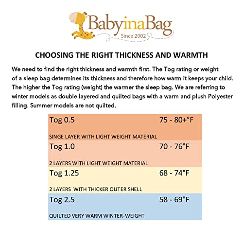 Babyinabag Baby Sleeping Bag And Sack, Minky Dot, Quilted Winter Model, 2.5 Tog Very Warm For Infants And Toddlers (Large (22 Mos - 3T)) #TOP2