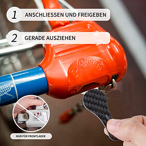 Payivsve 3 Pack Carbon Shopping Trolley Keys, 3 Pcs, 3 Pcs - Image 3