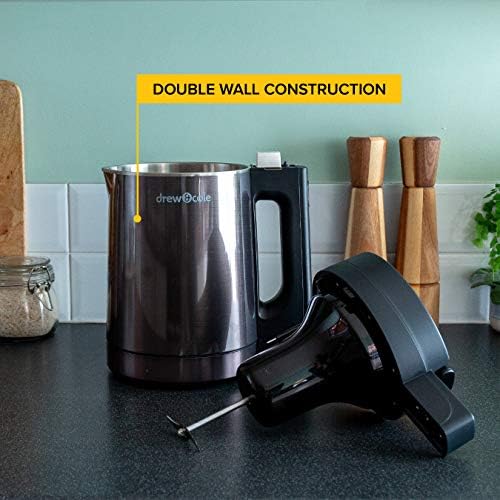 Soup Chef Pro by Drew&Cole  Chunky, Smooth Soup Maker, 1.6L Jug, 1500g Capacity  5 Large Servings, Easy Use - Stay Warm Option, 6 Multi-Function Settings, Self-Timer, Easy Clean - Kitchen Accessory