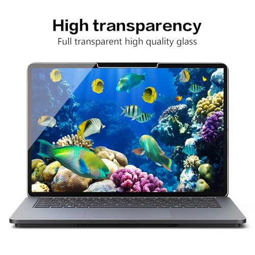Verre trempé pour Surface Laptop Studio 2 et 1 - Lot de 3 protections écran MEGOO 9H