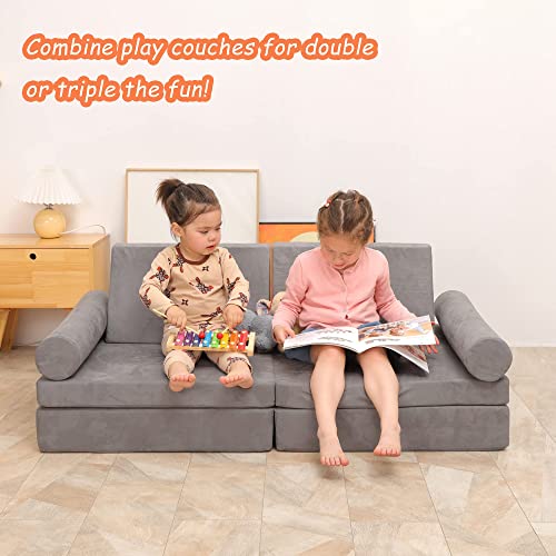 Betterhood Play Couch Sofa For Kids Imaginative Furniture Play Set For Creative Kids,Toddler To Teen Bedroom Furniture,Girls And Boys Playroom Sofa Medium #TOP7