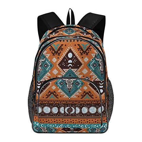 ALAZA Mochila Patrón Geométrico Azteca Cover
