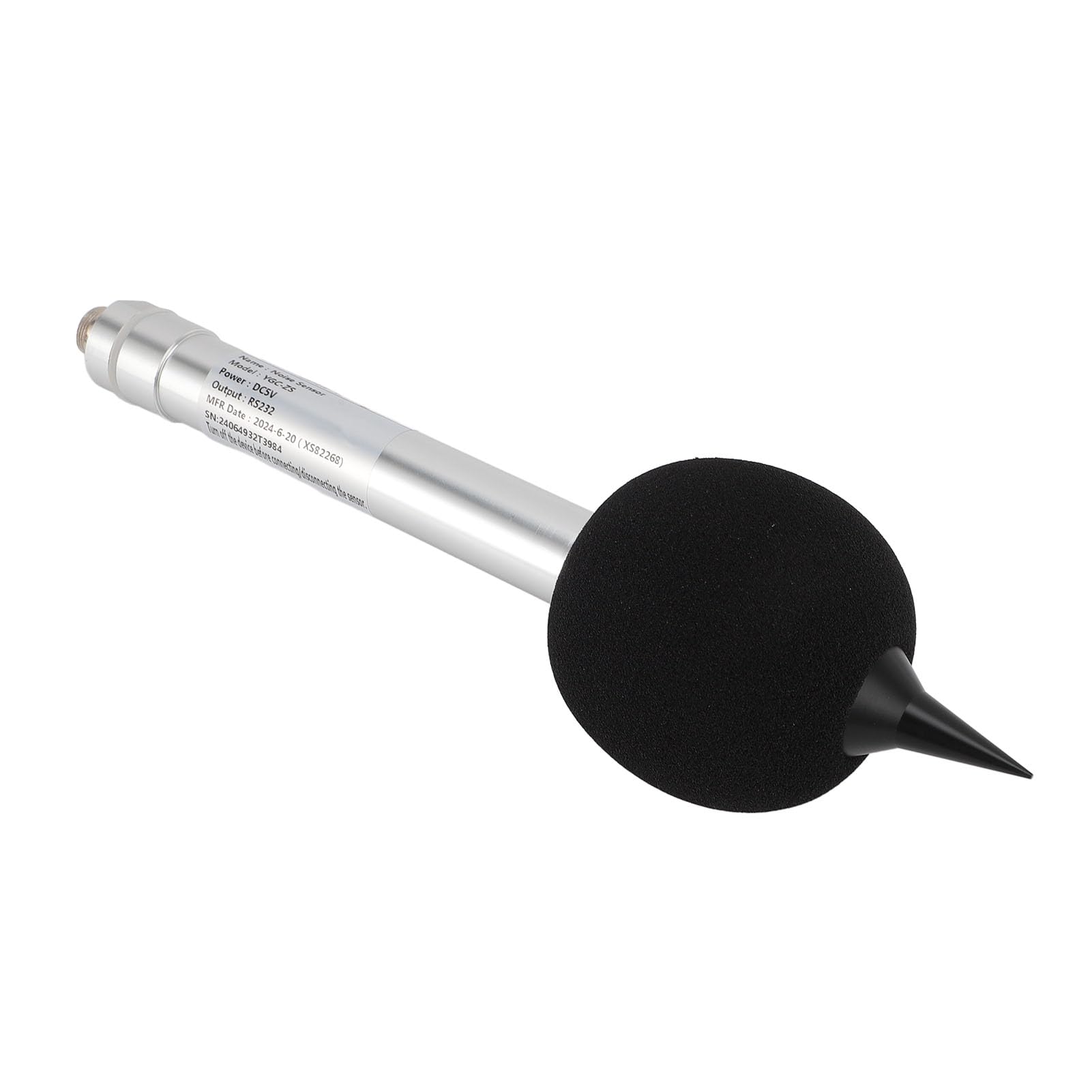Sensor de ruido profesional Medidor de decibelios Monitor de nivel de sonido 30 130dB Salida RS232 Construcción de aleación de aluminio para medición de ruido ambiental indu
