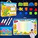 2025 Trending 1-4 Year Old Toddlers Painting Toy Water Doodle Mat for Girls and Boys Dinosaur Coloring Pad for Kids Age 1 2 3 4 Magic Drawing Board Educational Christmas Birthday Gifts for Education