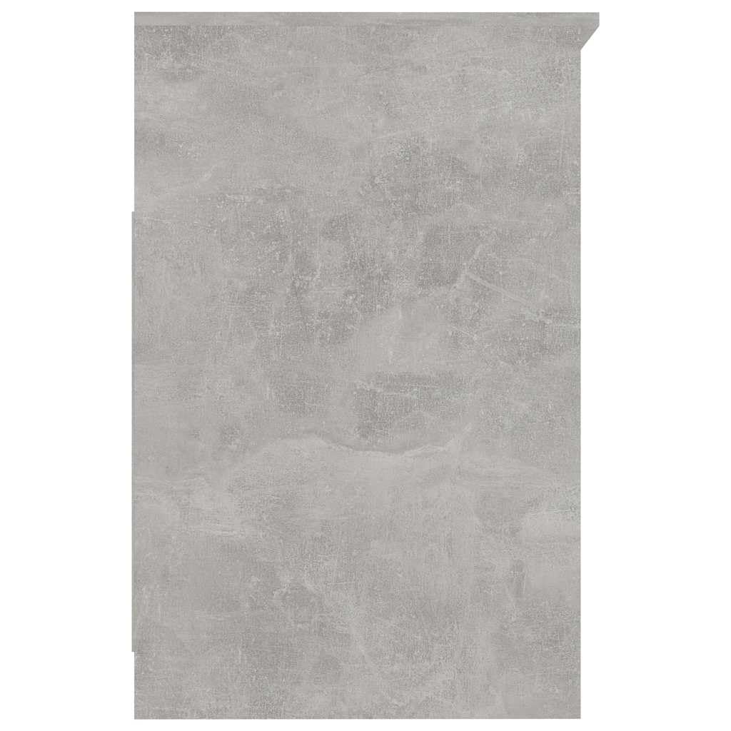 Cassettiera Legno Multistrato Grigio Cemento 40x50x76 cm | Mobiletto salvaspazio con 3 cassetti e mensola superiore, ideale per organizzare documenti in ufficio o studio.