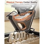 Niceday Recumbent Exercise Bike, Recumbent Bike for Home, Recumbent Stationary Bike 400LBS Weight Capacity, Magnetic Recumbent Bike with Smart APP, LCD Monitor, Heart Rate Handle - Image 5