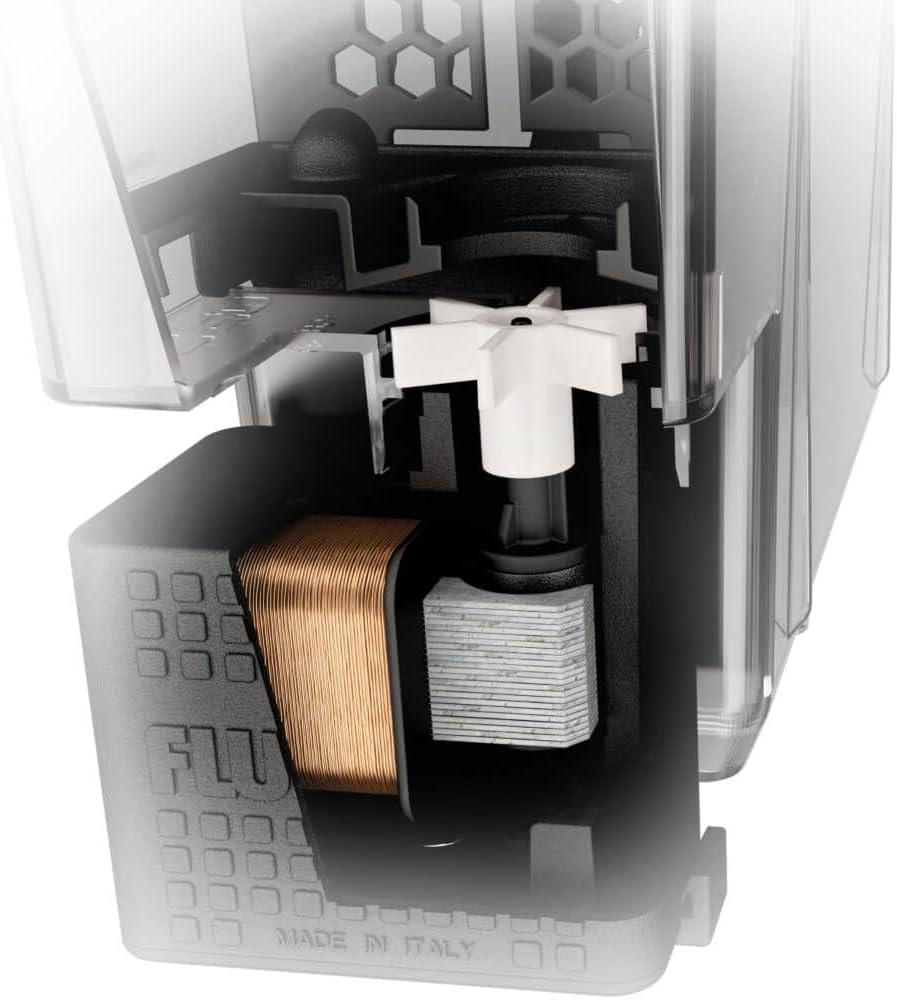 Internal view of Fluval AC110 motor and impeller