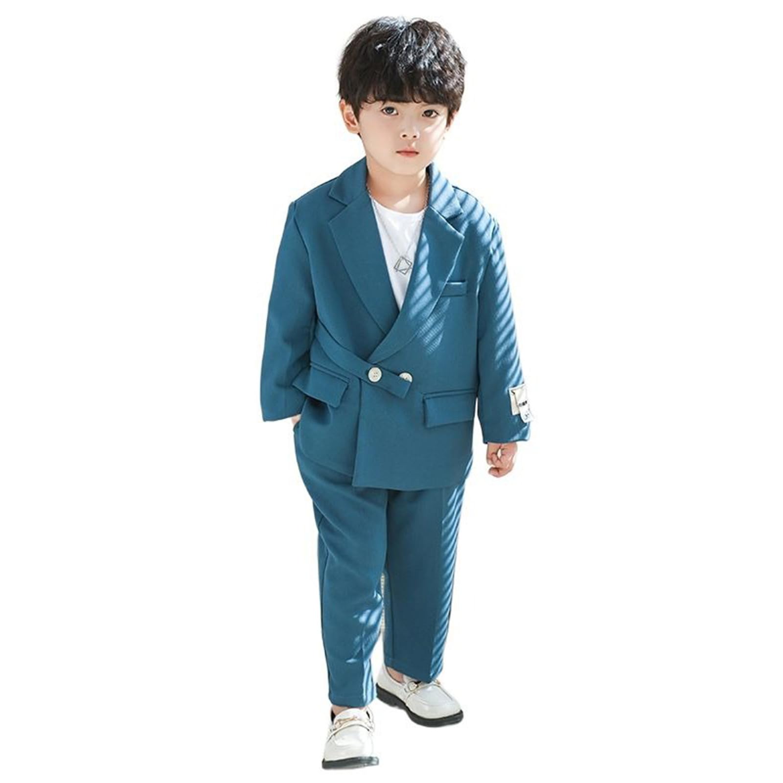 Manteau Garçon Printemps - Manches Longues En Coton - Style Classique - Taille 98 Cm - 7