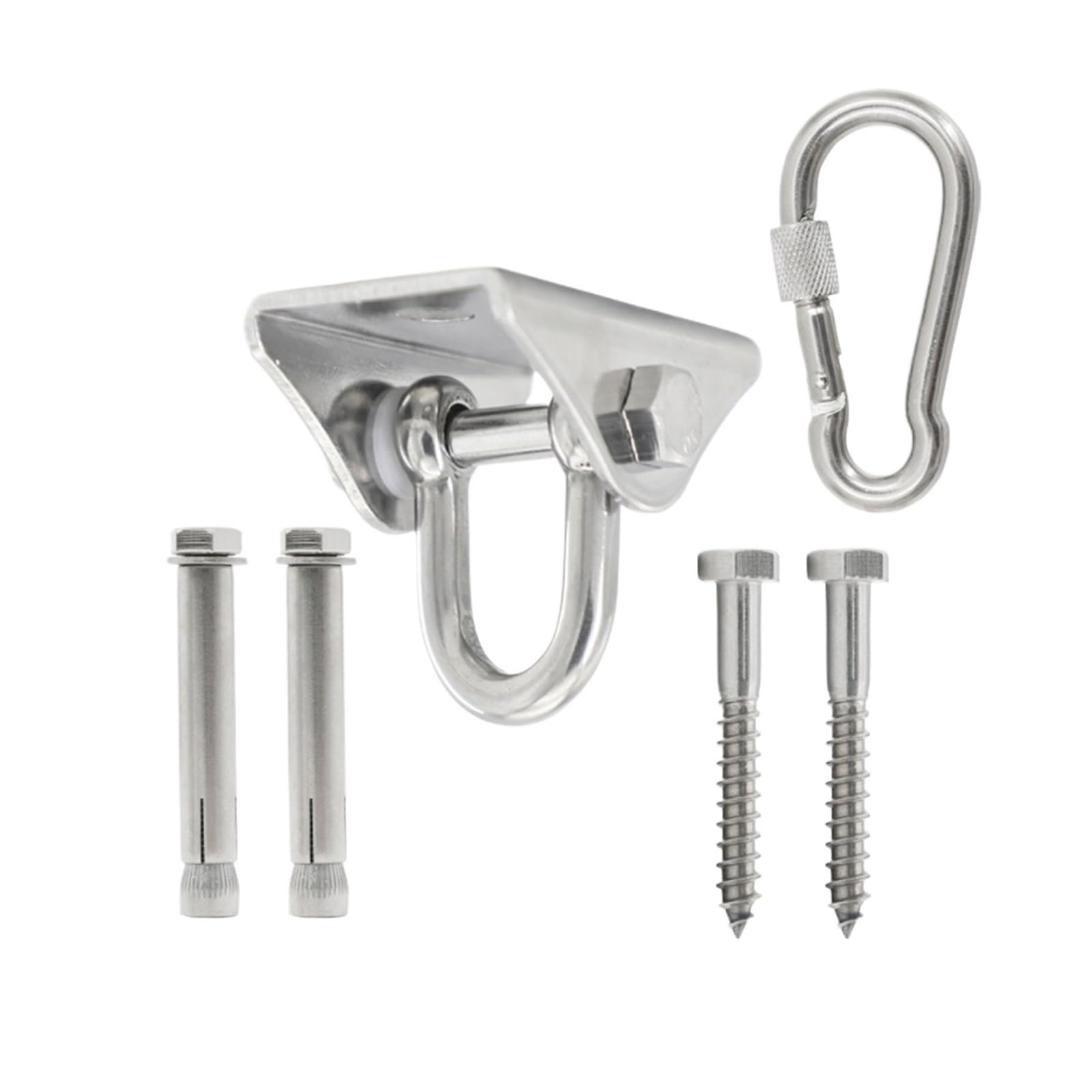 Schaukelhaken für Yoga Schwere Taschenaufhänger, Aufhängehaken, Beton-Holzschaukel-Aufhänger-Sets for Yoga, Hängematte, Stuhl, Sandsackschaukel, 500 kg Kapazität für Yoga, Gym(SG-C)