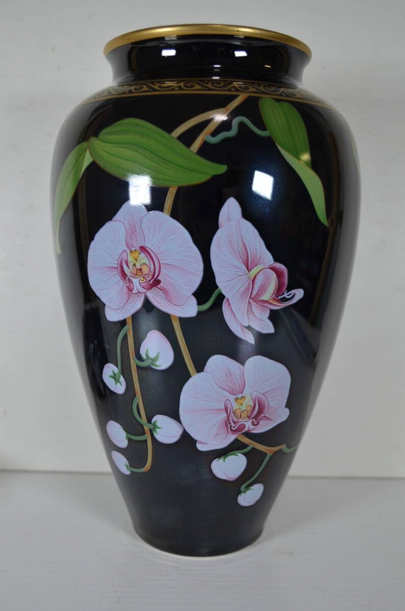 フランクリンミント　夏の花　大皿 フランクリンミント 夏の花 大皿