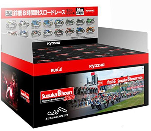 京商 レーシングバイク 2006 JSB 12台セット 1/32 ミニチュア Amazon | 京商 1/32 2006 鈴鹿8時間耐久オートバイレース 1BOX 16個