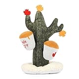 P.L.A.Y. Cute Plush Dog Toys - Montreal Munchies Canadian Food Themed Durable Squeaker Toy, Great for Puppies & Small, Medium, Large Dogs - Machine Washable, Recycled Materials (Maple Tree)