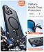FNTCASE for iPhone 17 Phone Case: Magnetic Translucent Matte [Full Covered Camera Protection] [Screen Protector] Military Grade Shockproof Slim Cover Drop Proof Protective Cases - Black