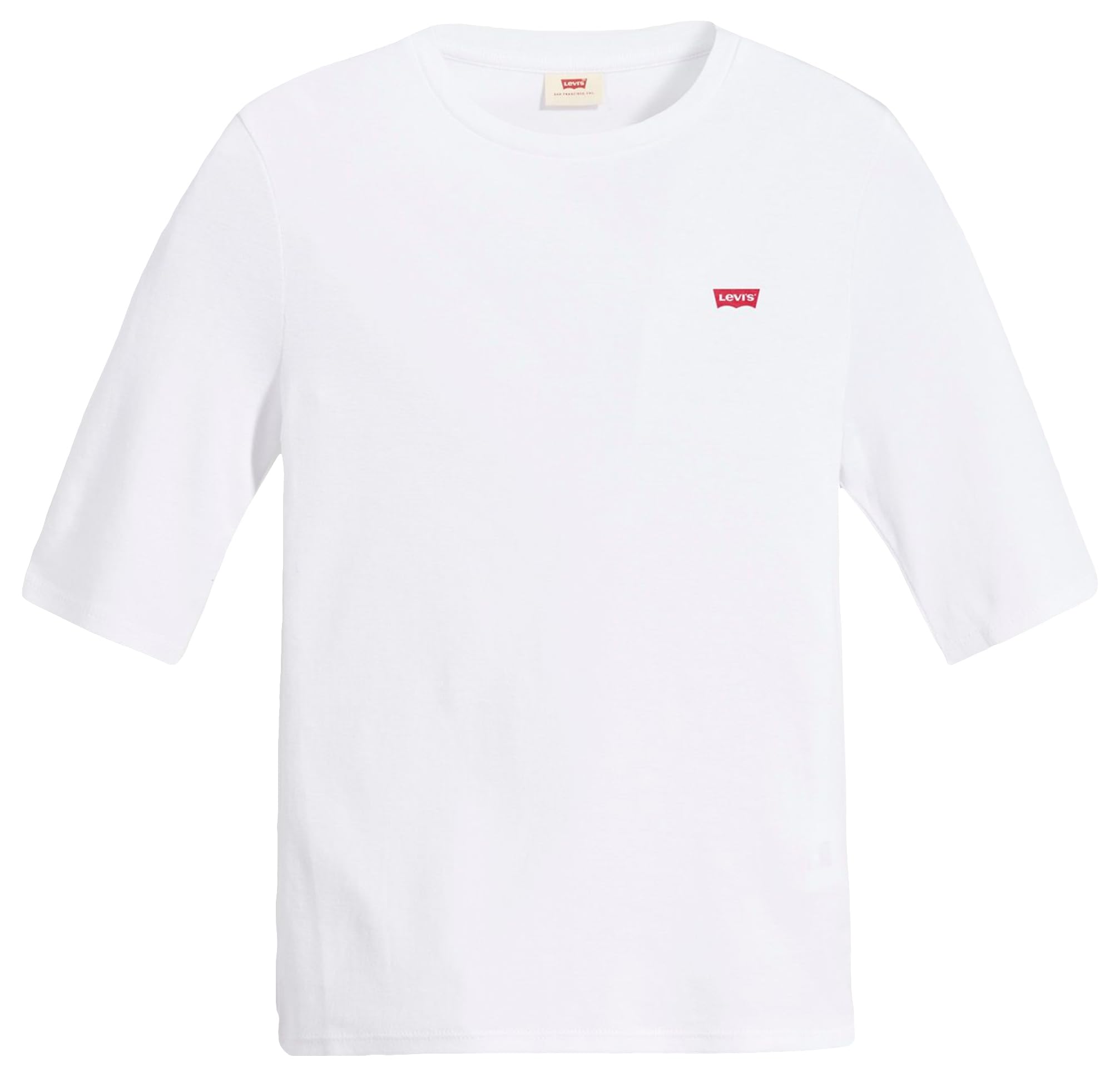 Levi's Women's White + Luca Slim Tee Xs