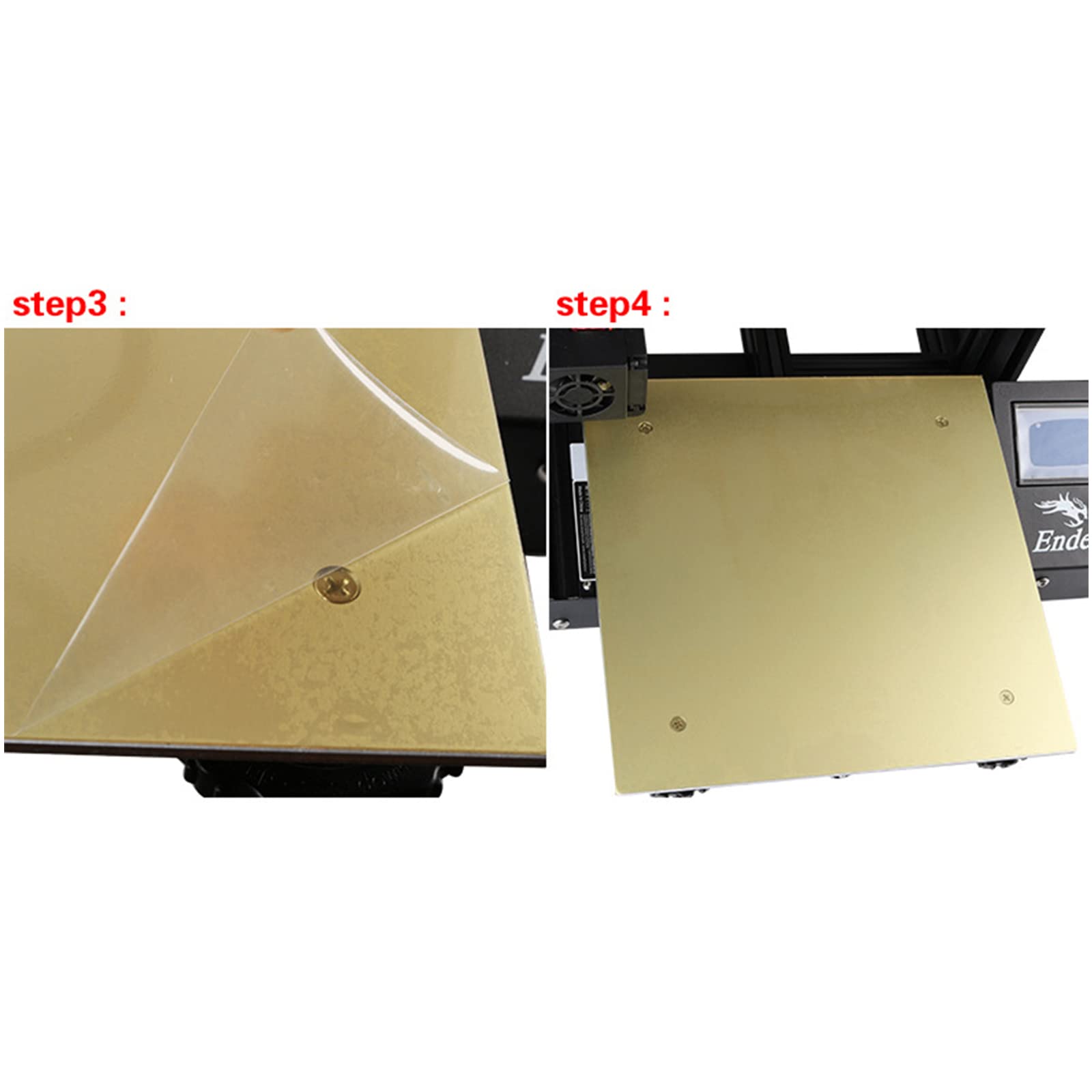 250 X 250 Mm Placa De Vidrio Espejo Para Cama De Impresora 3D Con Calefacción Con Clips Geeetech Anet - Foto 4