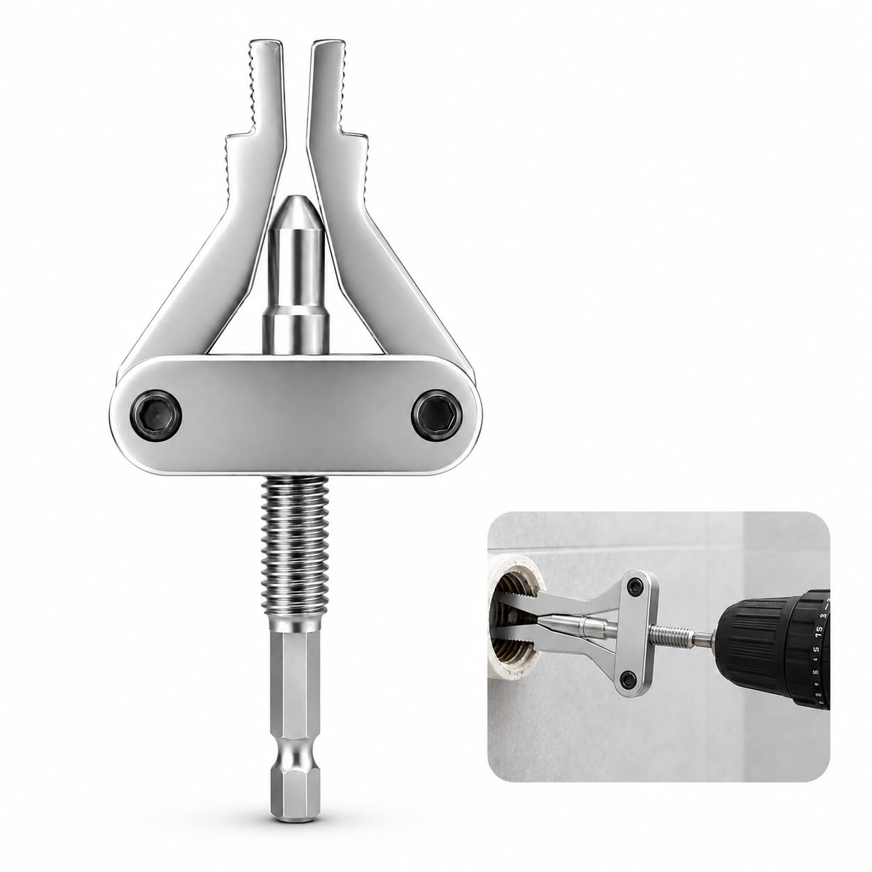 Dovishire 3-in-1 Broken Pipe Extractor, 1/2, 3/4, 1 Inch