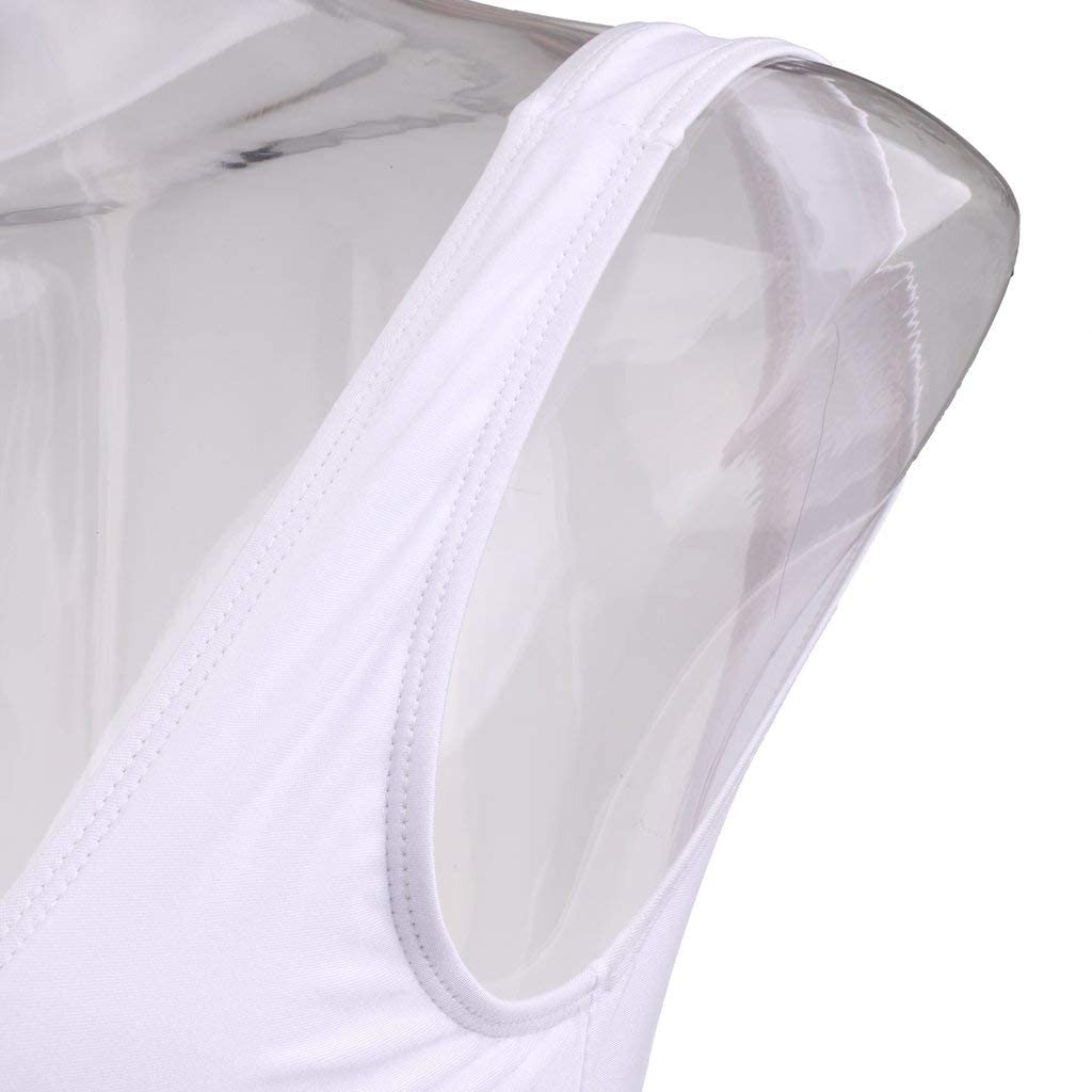 Zalati Donna One Piece Costume da Bagno Sposa Lettera Stampa Alto Taglio Bikini