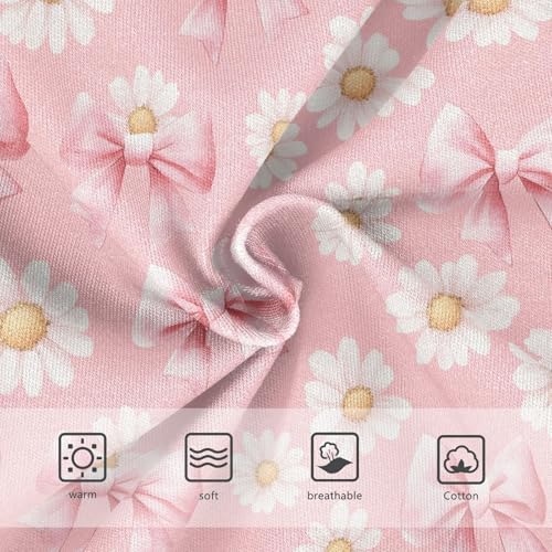 Girls Underwear Soft Cotton Bow Daisy Kids Panties in Sizes 2/3t, 4t, 5t, 6 and 83