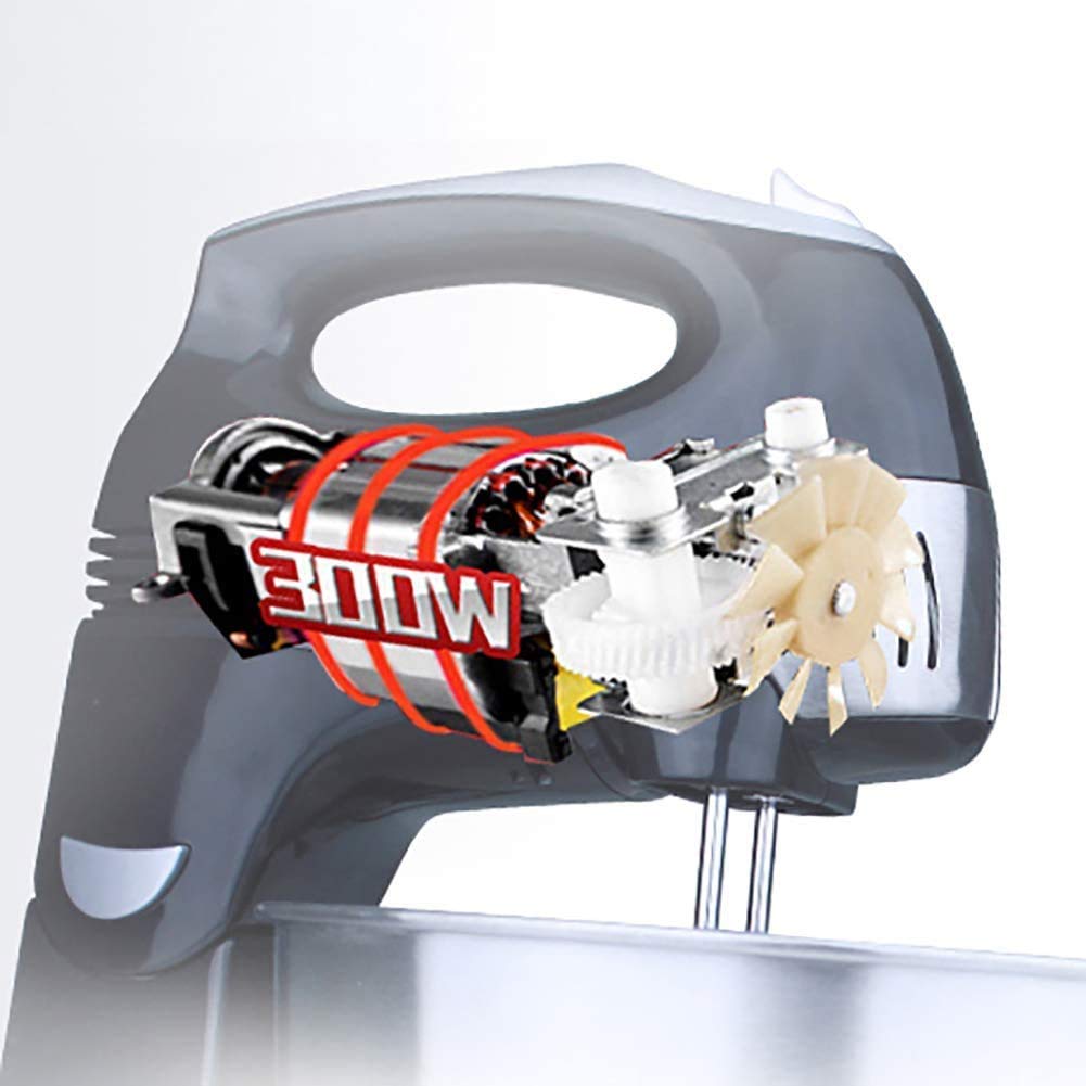2 in 1 Hand & Stand Mixer Elettrico da Tavolo Cottura Domestica Miscelatore Automatico per Panna e Frusta
